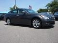 2011 Storm Front Gray Infiniti M 56 Sedan  photo #2