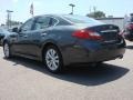 2011 Storm Front Gray Infiniti M 56 Sedan  photo #5