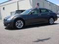 2011 Storm Front Gray Infiniti M 56 Sedan  photo #6