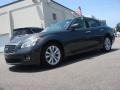 2011 Storm Front Gray Infiniti M 56 Sedan  photo #7