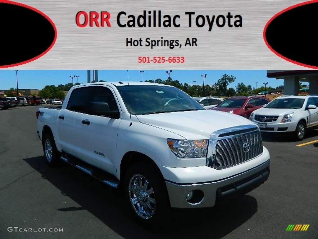 Super White Toyota Tundra