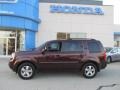 2010 Dark Cherry Pearl Honda Pilot EX 4WD  photo #2