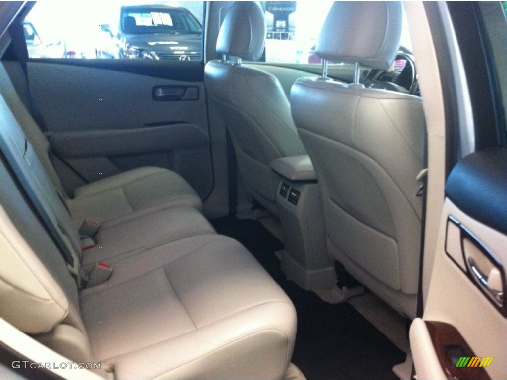 2010 RX 350 AWD - Cerulean Blue Metallic / Parchment/Brown Walnut photo #8