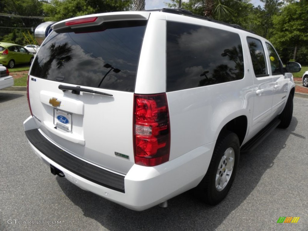 2012 Suburban LT - Summit White / Light Titanium/Dark Titanium photo #17