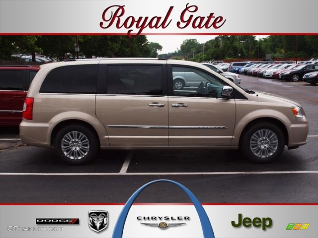 2012 Town & Country Limited - Cashmere Pearl / Dark Frost Beige/Medium Frost Beige photo #1