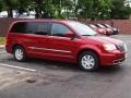 2012 Deep Cherry Red Crystal Pearl Chrysler Town & Country Touring  photo #2