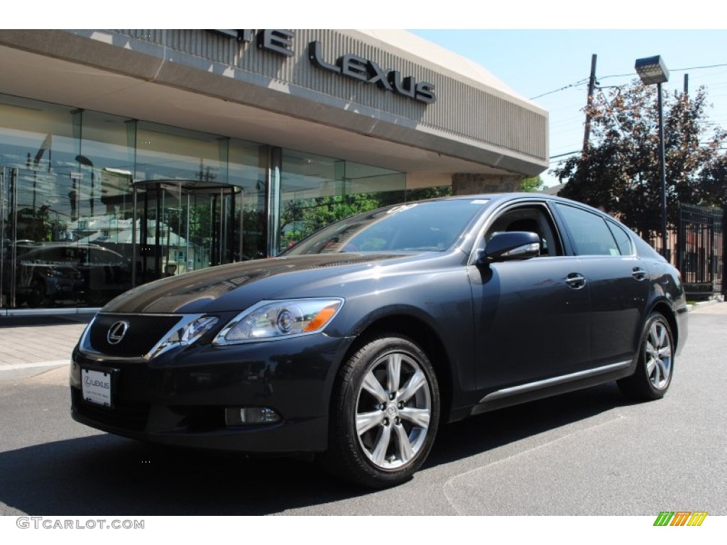 2009 GS 350 AWD - Smokey Granite Gray Mica / Black photo #1
