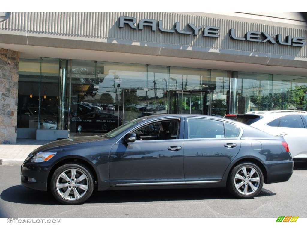 2009 GS 350 AWD - Smokey Granite Gray Mica / Black photo #2