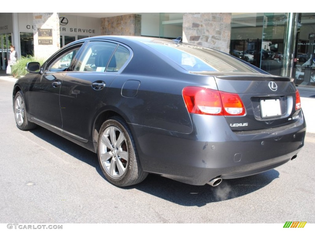 2009 GS 350 AWD - Smokey Granite Gray Mica / Black photo #3