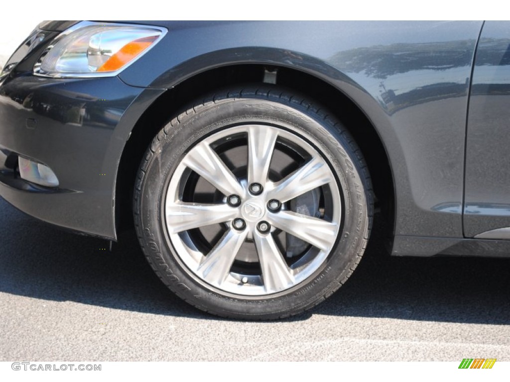 2009 GS 350 AWD - Smokey Granite Gray Mica / Black photo #7