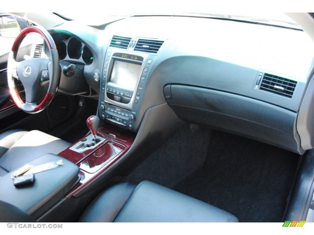 2009 GS 350 AWD - Smokey Granite Gray Mica / Black photo #8
