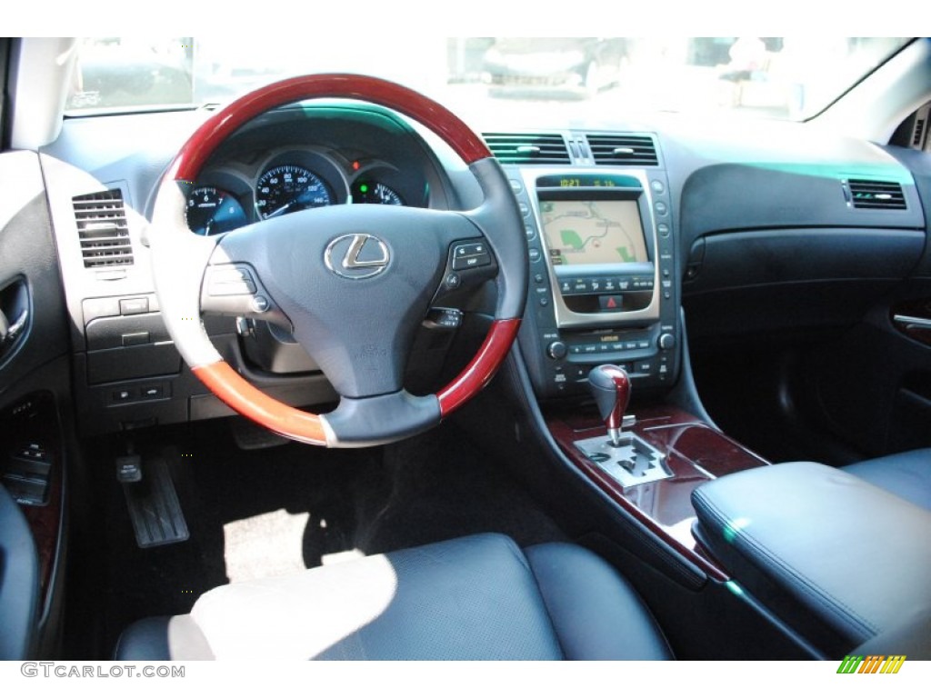 2009 GS 350 AWD - Smokey Granite Gray Mica / Black photo #16