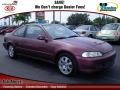 1993 Camellia Red Pearl Honda Civic EX Coupe #65971046