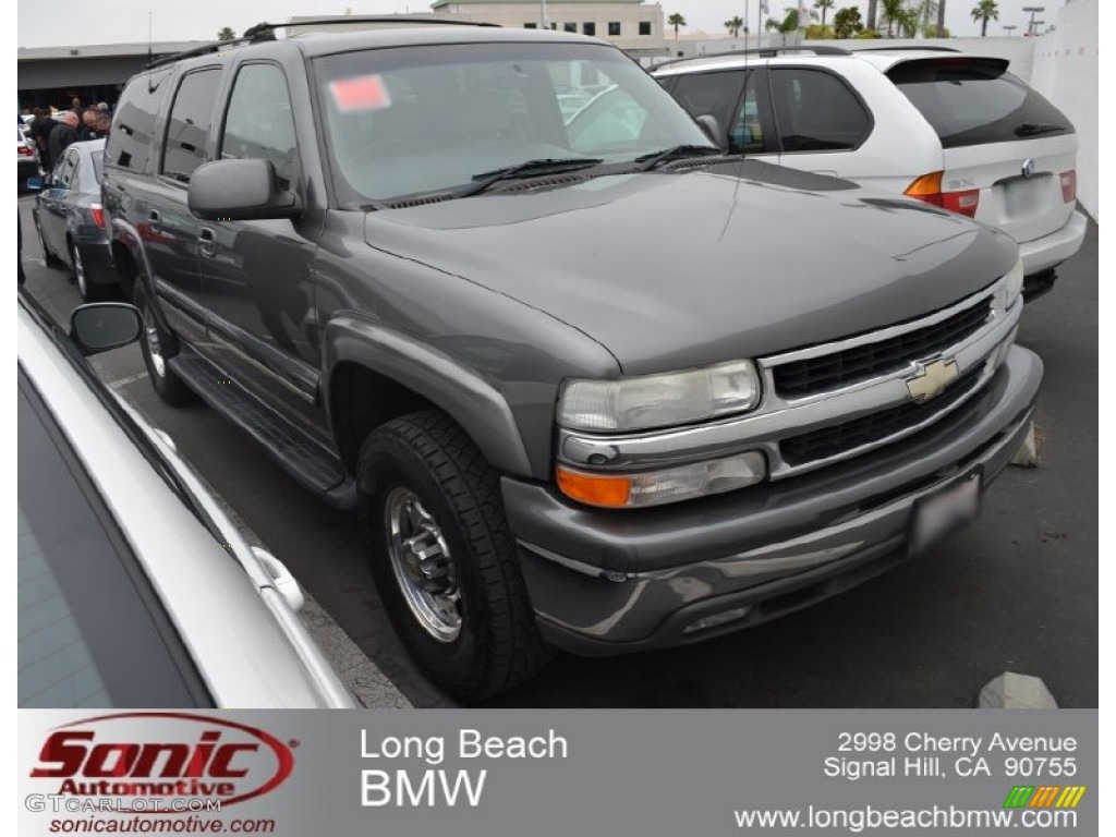 Medium Charcoal Gray Metallic Chevrolet Suburban