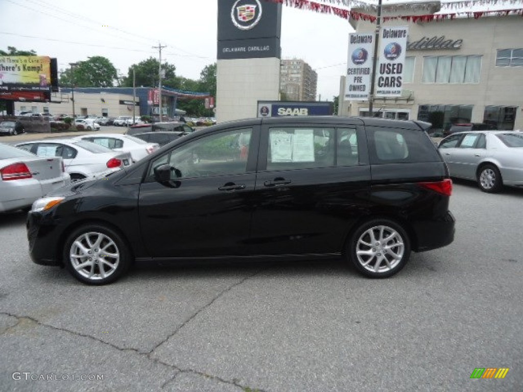 Brilliant Black 2012 Mazda MAZDA5 Grand Touring Exterior Photo #66001869