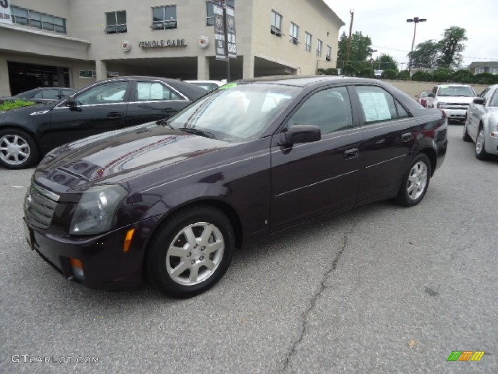 2006 CTS Sedan - Blackberry / Ebony photo #2