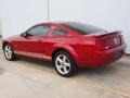 2008 Dark Candy Apple Red Ford Mustang V6 Premium Coupe  photo #24