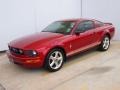 2008 Dark Candy Apple Red Ford Mustang V6 Premium Coupe  photo #26