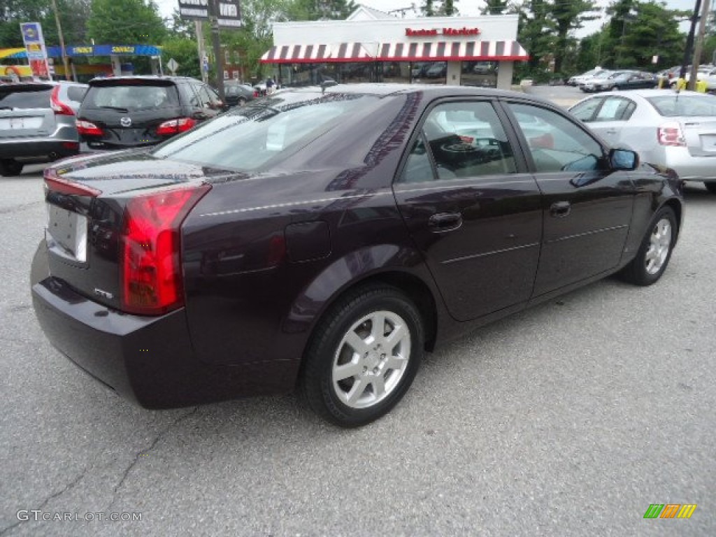 2006 CTS Sedan - Blackberry / Ebony photo #6
