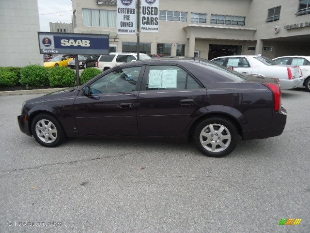 2006 CTS Sedan - Blackberry / Ebony photo #9