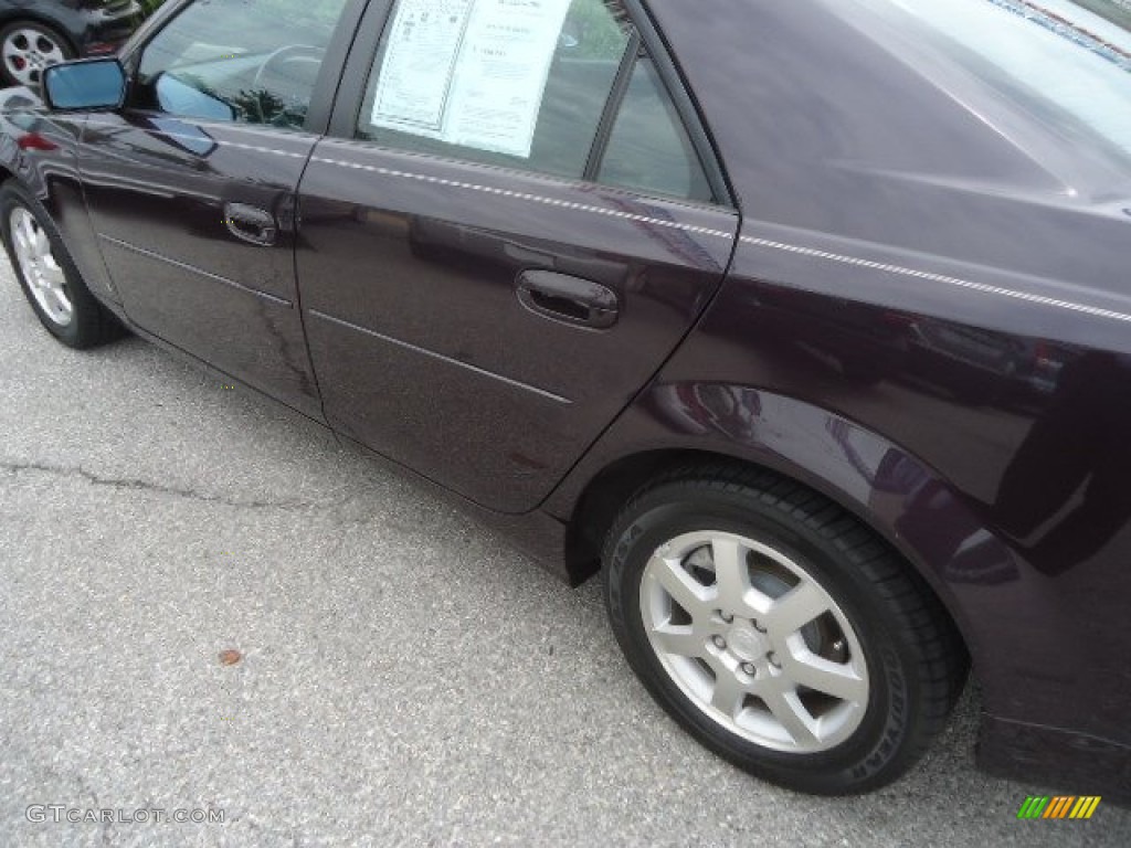 2006 CTS Sedan - Blackberry / Ebony photo #45
