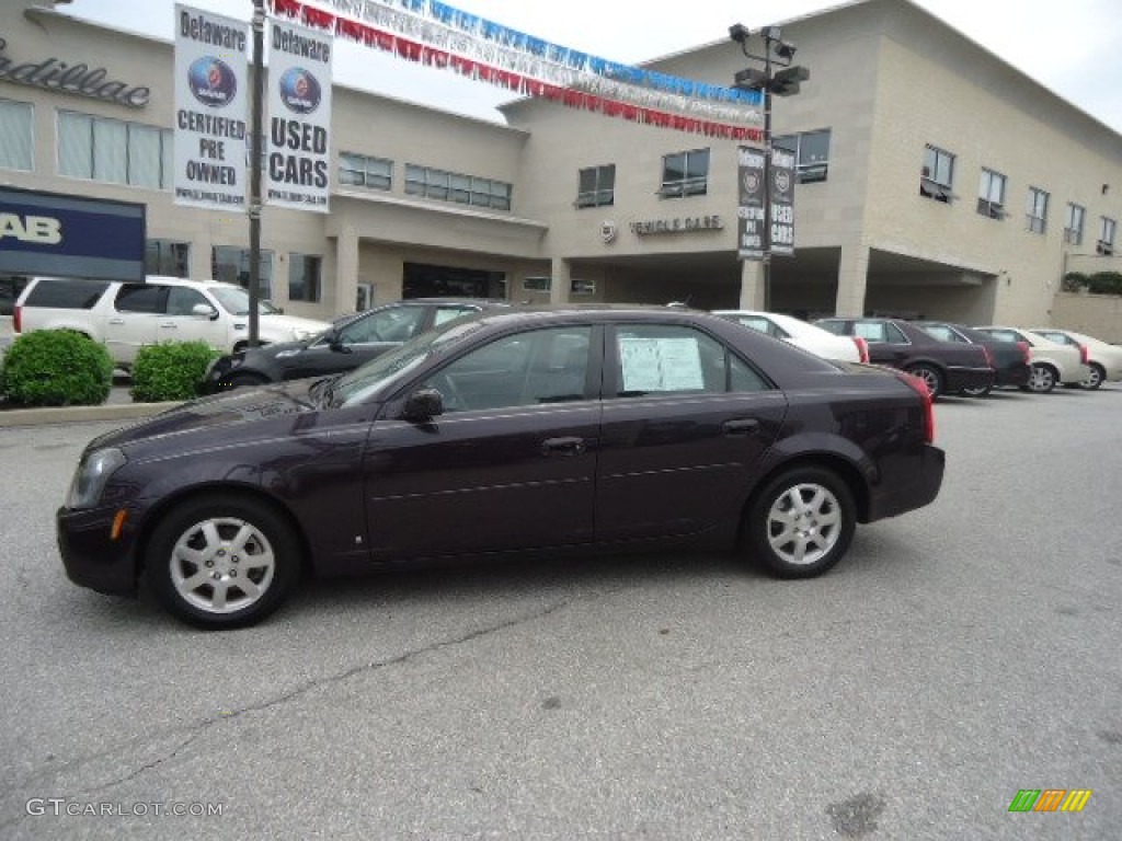 2006 CTS Sedan - Blackberry / Ebony photo #47