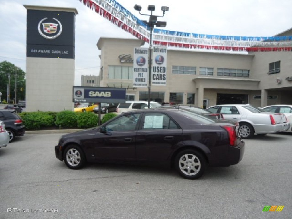2006 CTS Sedan - Blackberry / Ebony photo #48
