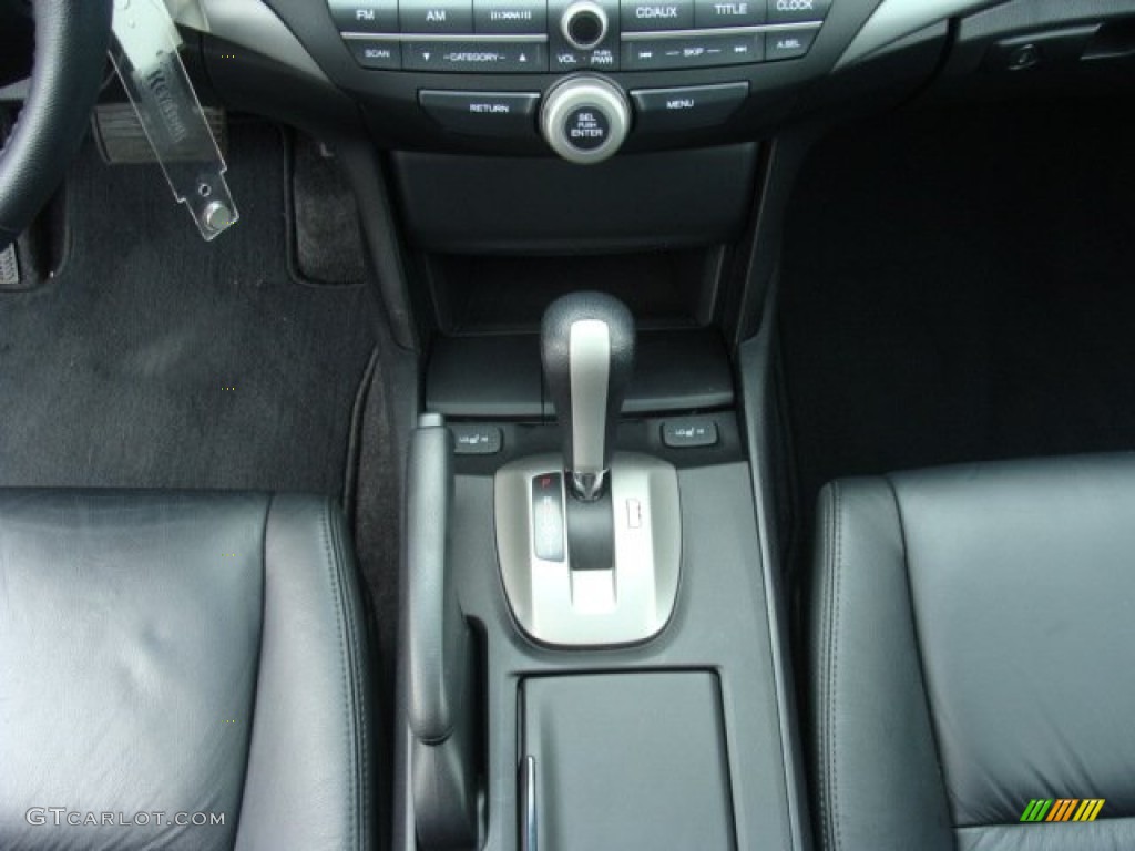 2010 Accord EX-L V6 Sedan - Mystic Green Metallic / Black photo #12