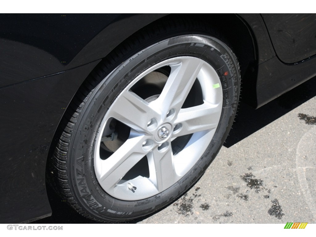 2012 Camry SE - Cosmic Gray Mica / Black photo #8