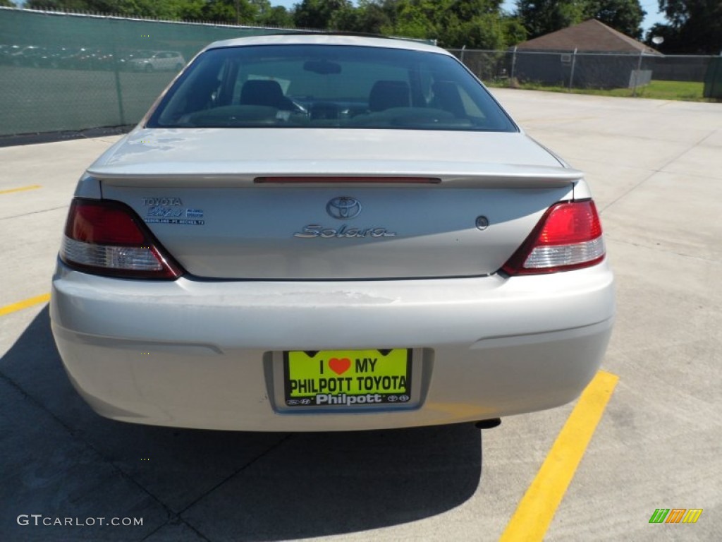 2000 Solara SE V6 Coupe - Silver Stream Opal / Charcoal photo #4