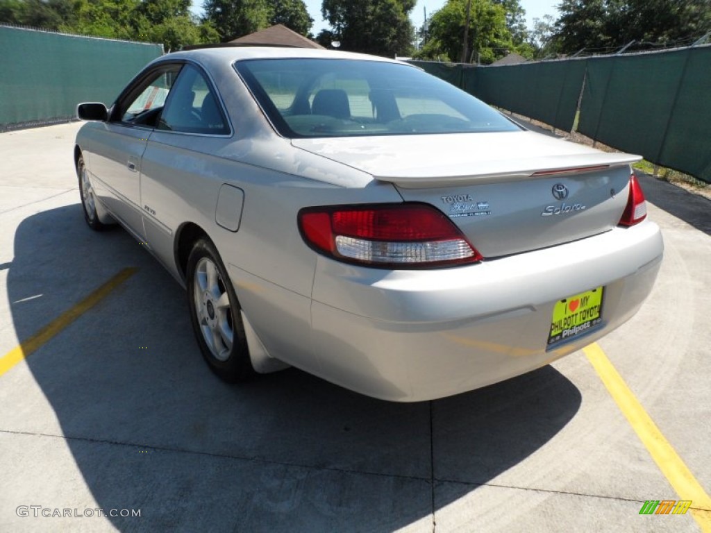 2000 Solara SE V6 Coupe - Silver Stream Opal / Charcoal photo #5