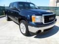 Deep Blue Metallic 2007 GMC Sierra 1500 SLE Crew Cab