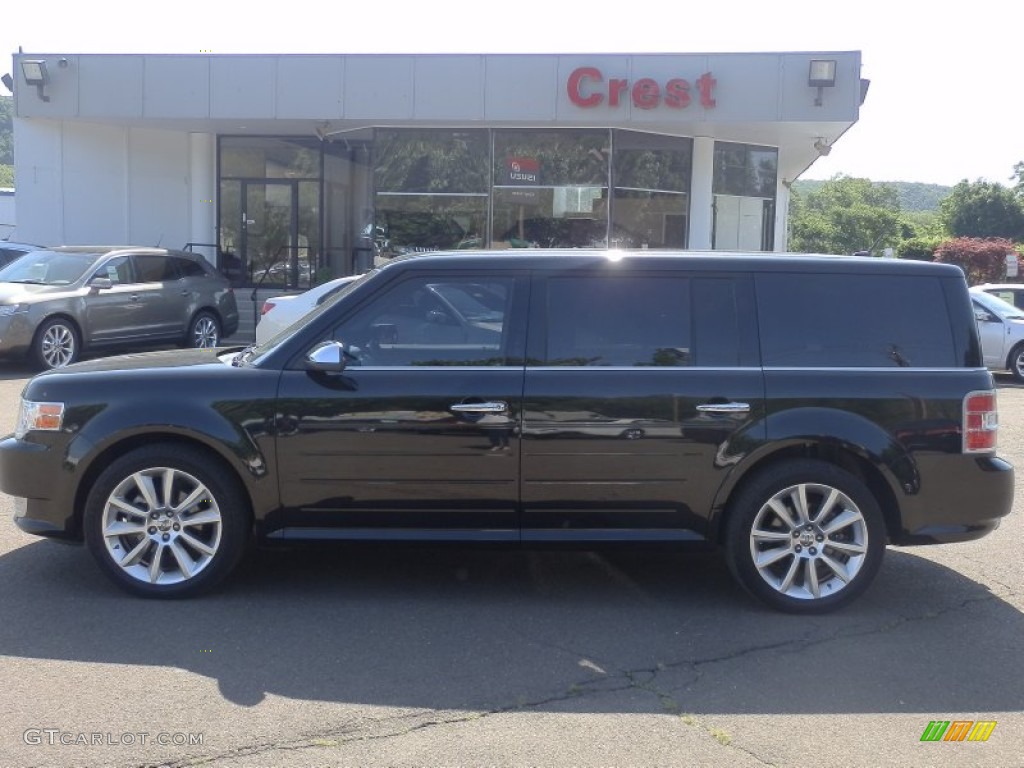 2010 Flex Limited AWD - Tuxedo Black / Charcoal Black photo #1