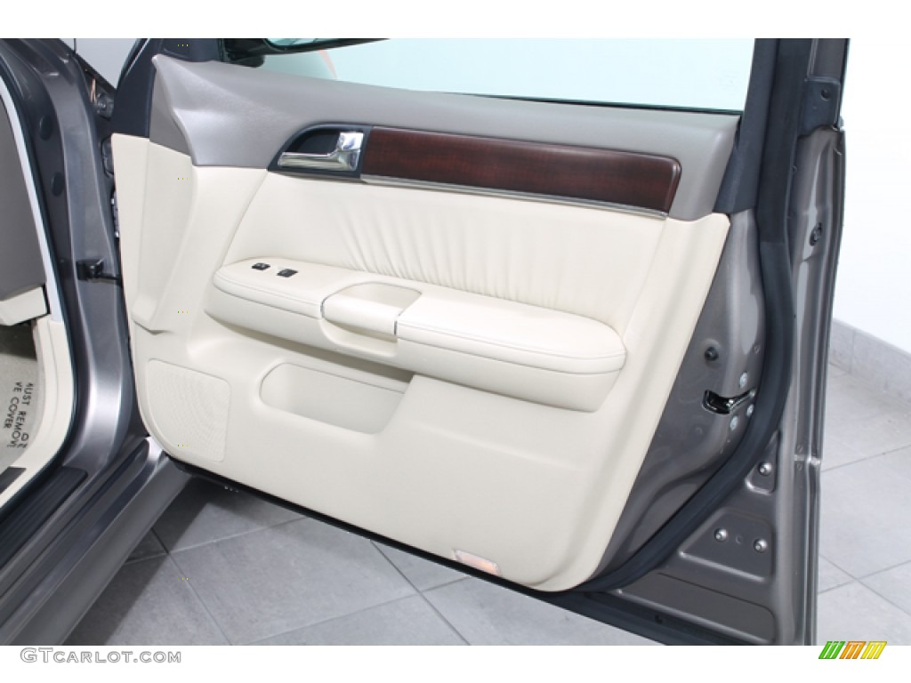 2009 Infiniti M 35x AWD Sedan Wheat Beige Door Panel Photo #66006978