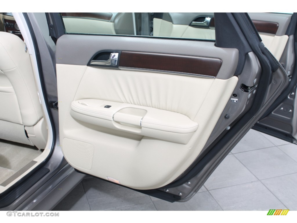 2009 Infiniti M 35x AWD Sedan Wheat Beige Door Panel Photo #66006986