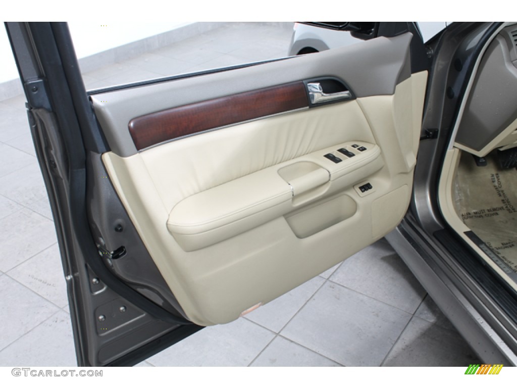 2009 Infiniti M 35x AWD Sedan Wheat Beige Door Panel Photo #66007005