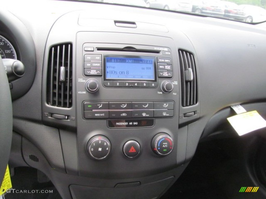 2012 Elantra SE Touring - Black Noir Pearl / Black photo #8