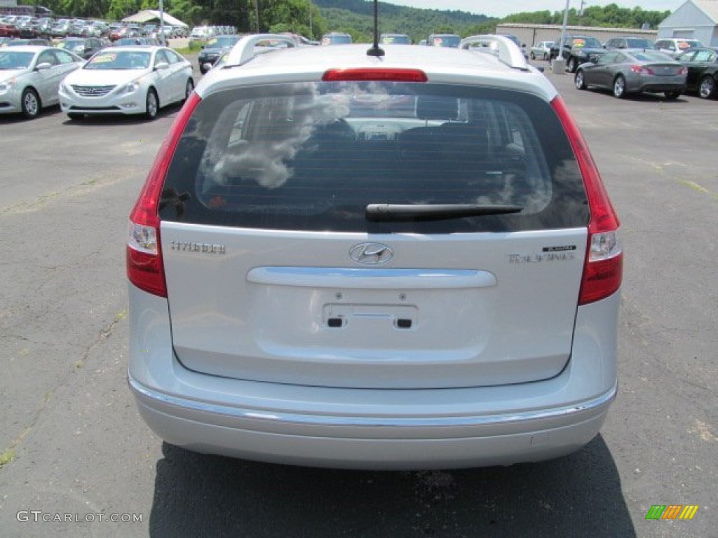 2012 Elantra GLS Touring - Shimmering Silver / Black photo #4