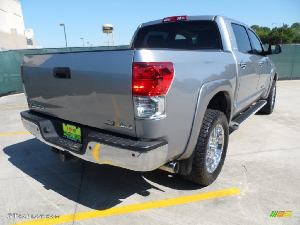 2010 Tundra Platinum CrewMax 4x4 - Silver Sky Metallic / Graphite Gray photo #3