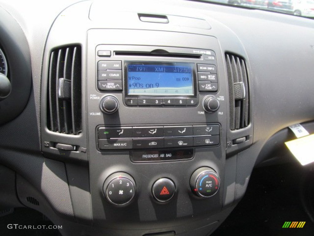 2012 Elantra GLS Touring - Shimmering Silver / Black photo #8