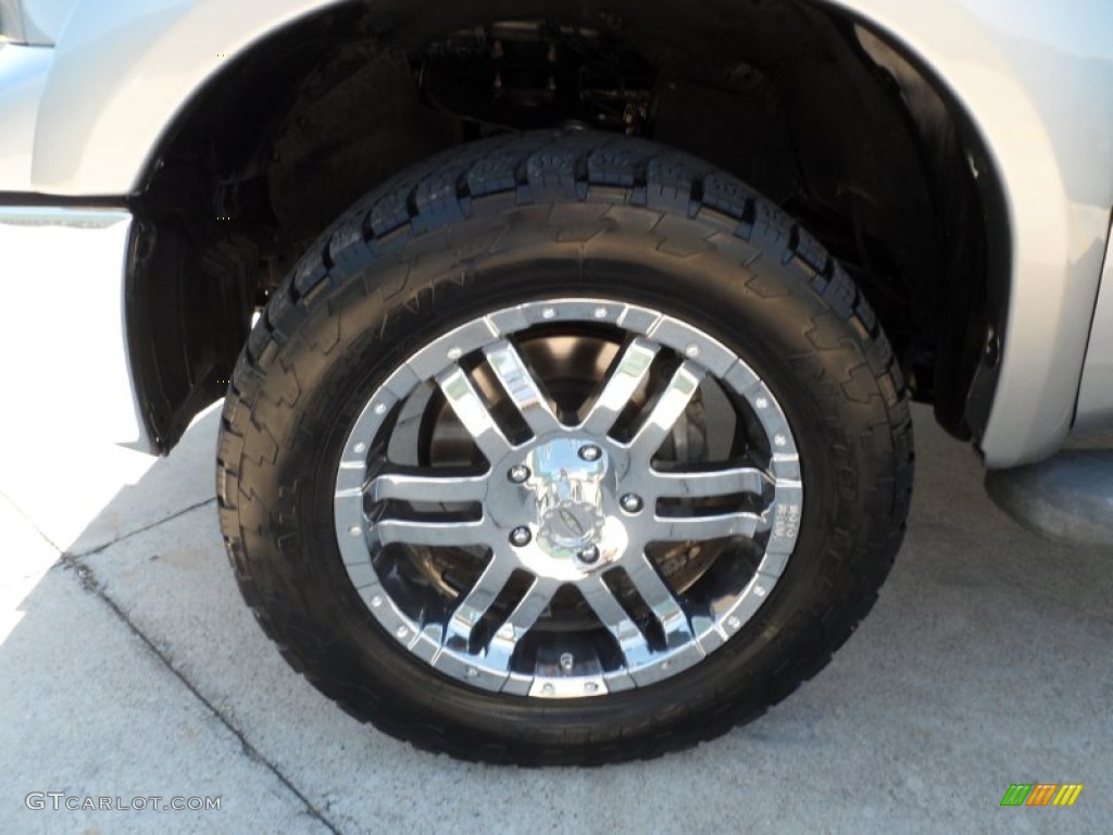 2010 Tundra Platinum CrewMax 4x4 - Silver Sky Metallic / Graphite Gray photo #12