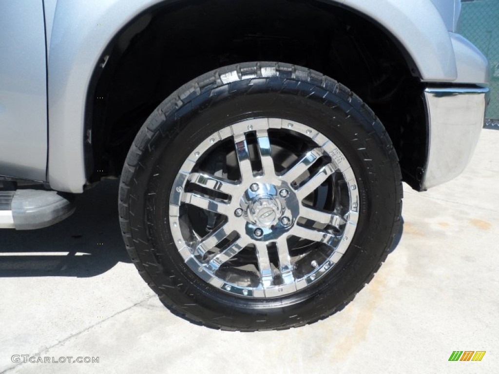 2010 Tundra Platinum CrewMax 4x4 - Silver Sky Metallic / Graphite Gray photo #16