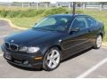 2006 Black Sapphire Metallic BMW 3 Series 325i Coupe  photo #2