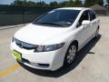 Taffeta White - Civic LX Sedan Photo No. 7