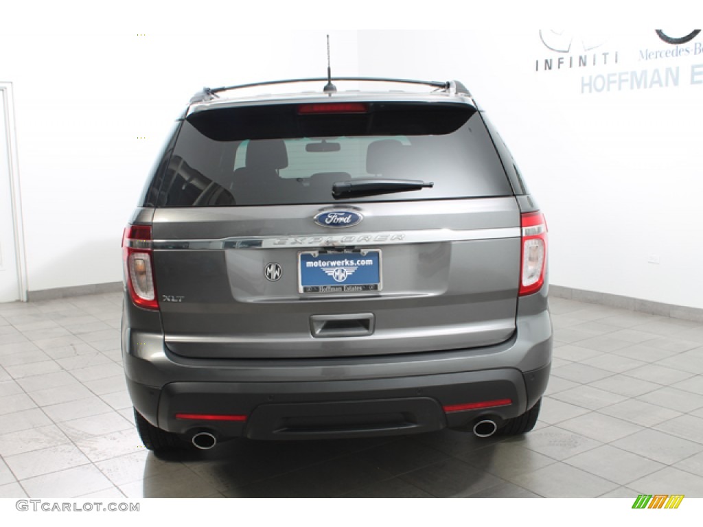 2012 Explorer XLT - Sterling Gray Metallic / Charcoal Black photo #4