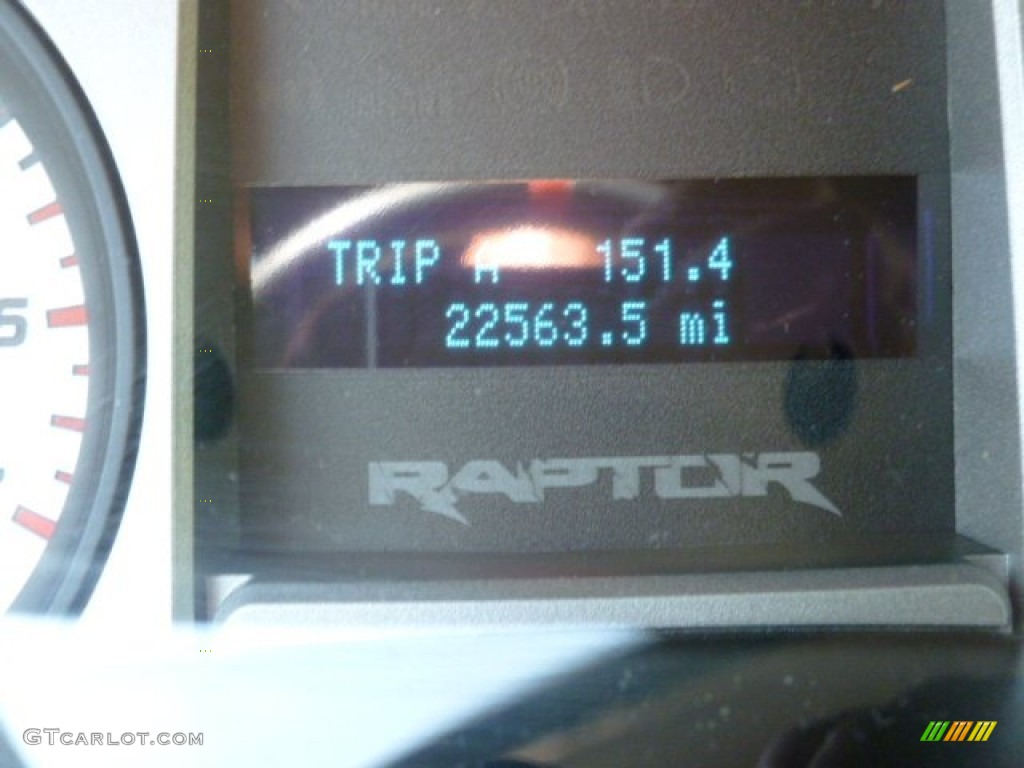 2010 F150 SVT Raptor SuperCab 4x4 - Oxford White / Raptor Black photo #20