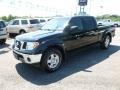 2008 Super Black Nissan Frontier SE Crew Cab 4x4  photo #3