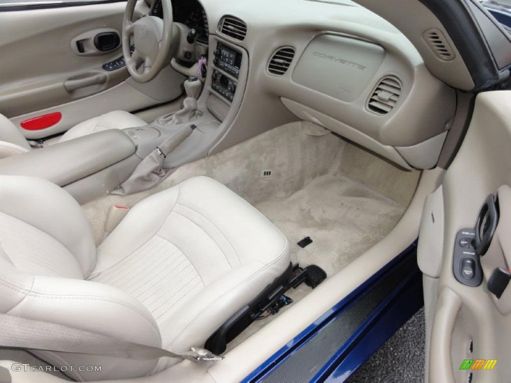 2004 Corvette Convertible - LeMans Blue Metallic / Shale photo #19