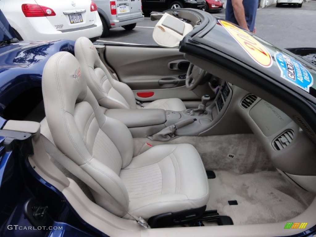 2004 Corvette Convertible - LeMans Blue Metallic / Shale photo #21