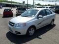 Ice Silver Metallic - Aveo LT Sedan Photo No. 3